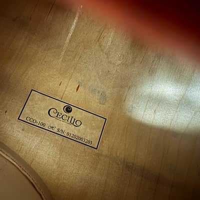 Cecilio Cello CCO-100 W/ bag 4/4 image 14