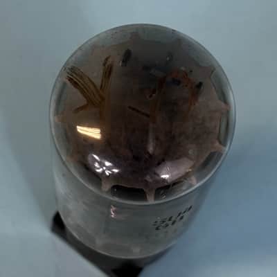 1960 General Electric 5U4GB Vintage GE Gray Plate Side Getter Rectifier TubeT403 image 5