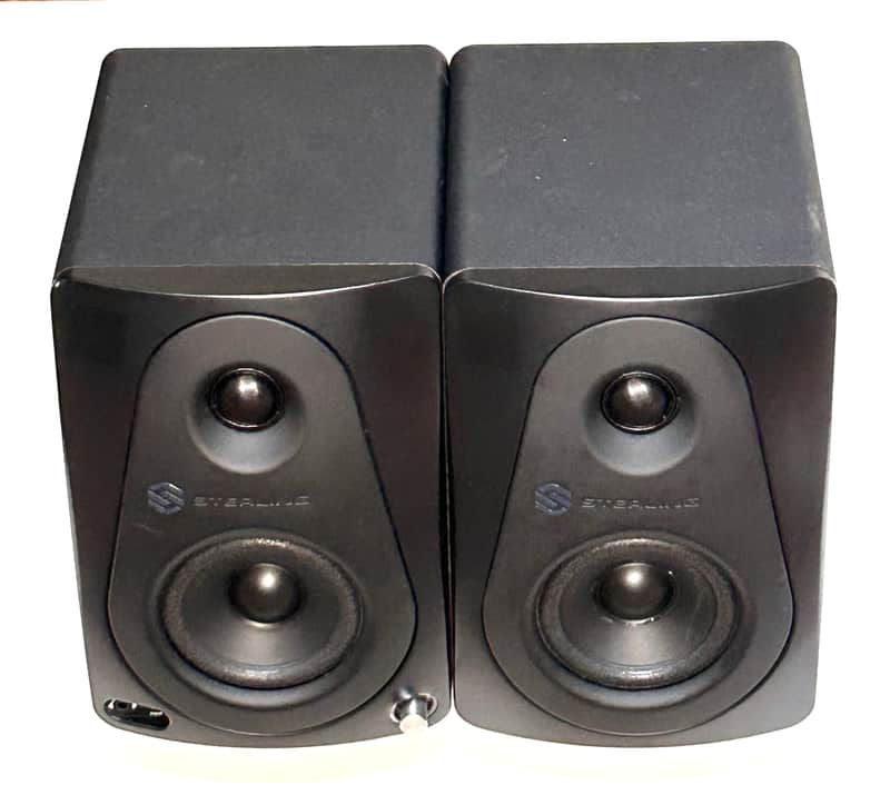 Sterling Audio MX8 Active Studio Monitor (Single) 2022 - Present - Black image 1