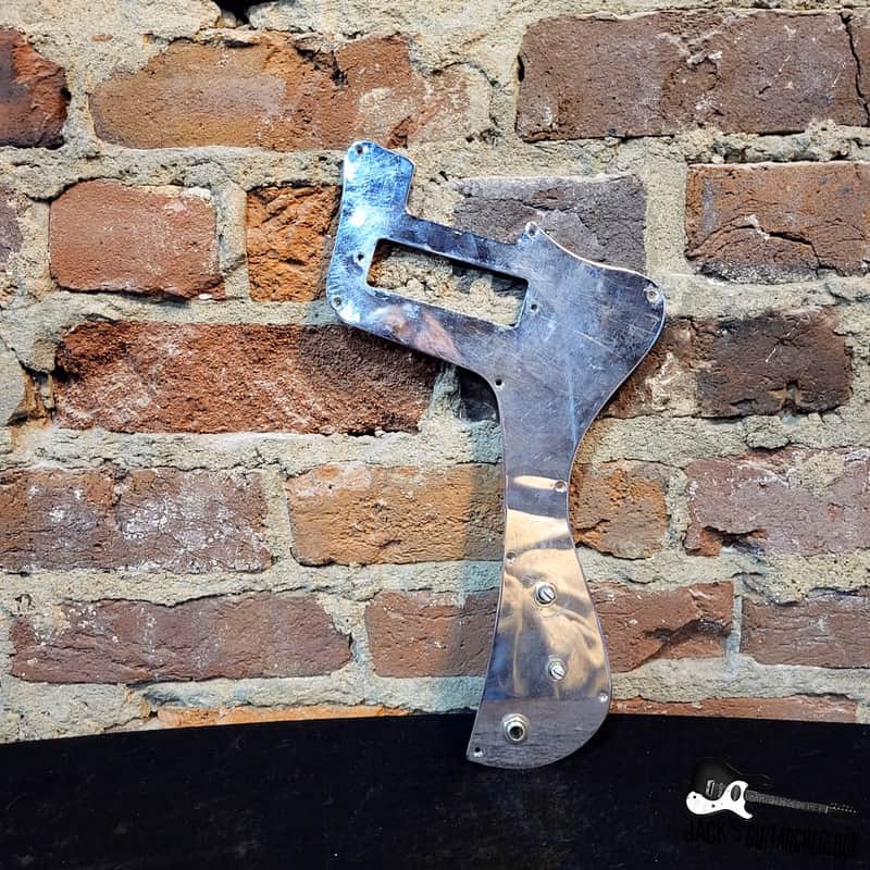 Guyatone MIJ Aluminum Pickguard w/ Electronics (1960s - Silver) image 1