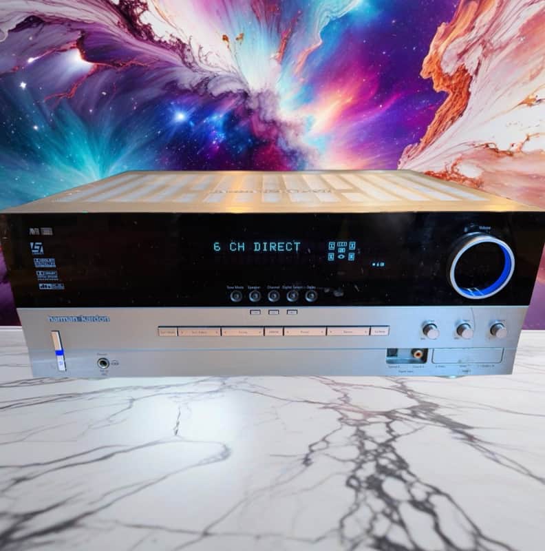 Harman Kardon AVR 335 7.1 Channel 385W Receiver Bundle OEM Remote SERVICED🔥🎶 image 1