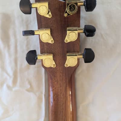 Stevens Custom Guitars Soulwood Jumbo w/Hiscox hardshell case image 10