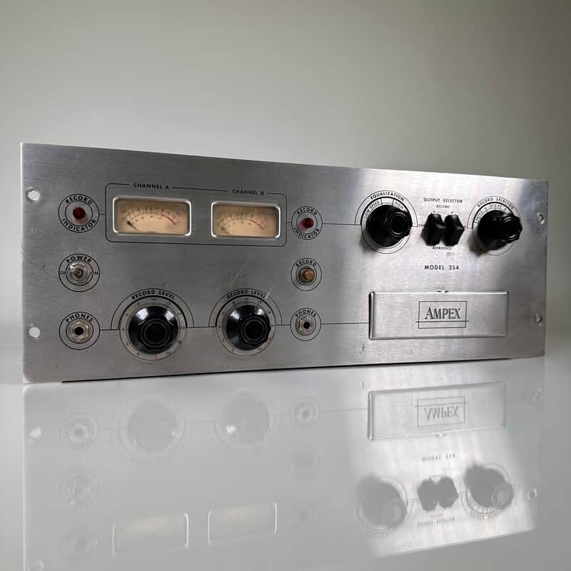 Vintage Ampex 354 Tube Stereo Reel to Reel Tape Recorder image 1
