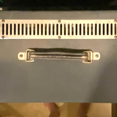 Trace Elliot 220 watt all tube (V-4 type) 80s, 90s Green tolex and carpet image 7