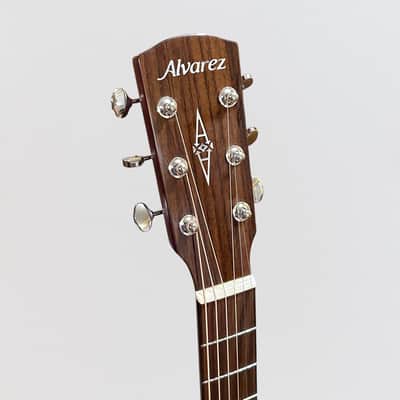 Alvarez MD66CE Mahogany Dreadnought Acoustic-Electric Guitar - Natural image 7