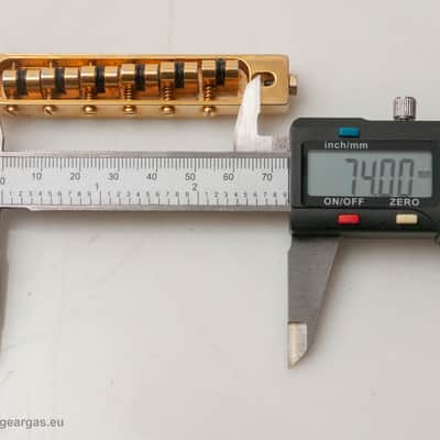 Vintage 1990's Gretsch Original roller bridge for Nashville, White Falcon, Country Club image 12
