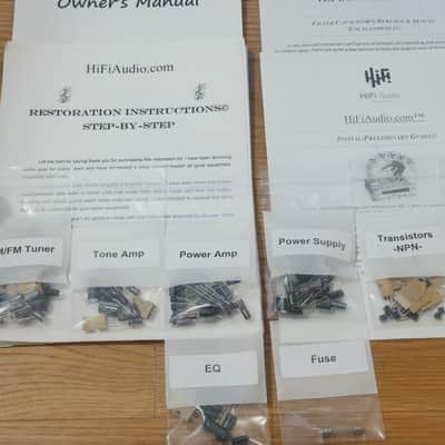 Onkyo TX-5000 restoration kit filter capacitor repair rebuild fix image 2