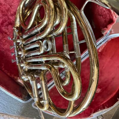 C. G. Conn 6D Double French horn. Made in USA image 5