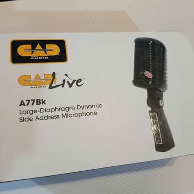 CAD A77 Supercardioid Large Diaphragm Dynamic Microphone 2023 - Present - Black image 3