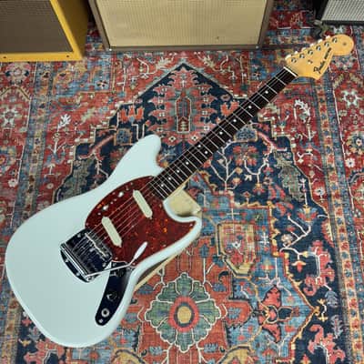 Fender Mustang Traditional 60's Olympic White Rosewood image 3