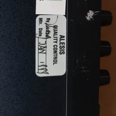 Alesis 3630 Dual-Channel Compressor / Limiter with Gate 1990s - Black image 3