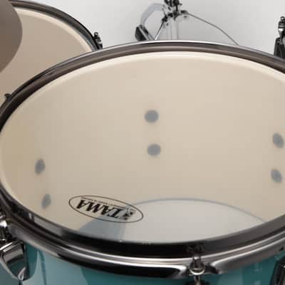 Tama IP50H6WBN-SLM Imperialstar Drum Set 5 pcs - Sky Blue Mist/Chrome HW + MEINL Cymbals HCS Cymbal Kit/Stage Master Dou image 3