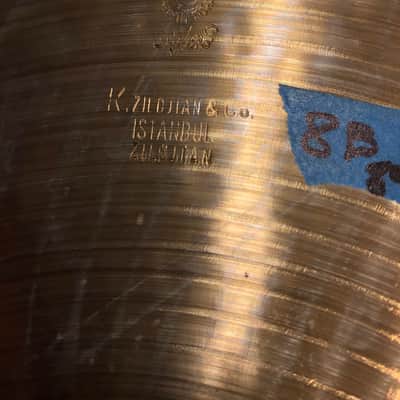 Elvin Jones' Original 1970s Turkish 14" K. Zildjian  Hi-Hats, Unplayed! Original Bag! image 5