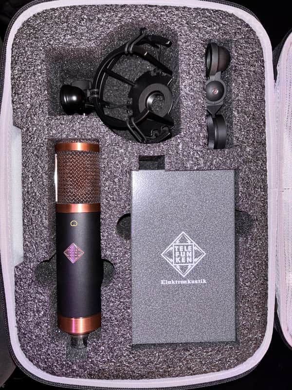 Telefunken TF29 Copperhead Large Diaphragm Cardioid Tube Condenser Microphone 2019 - Black image 1
