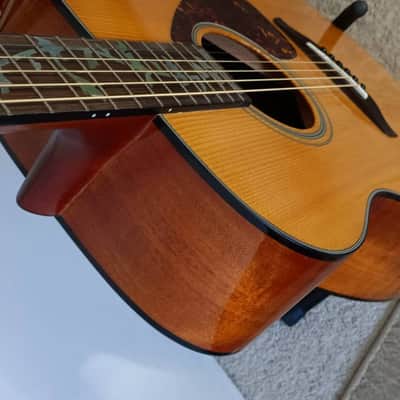 YAMAHA FS 700S SOLID SPRUCE TOP GUITAR image 23