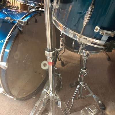Ludwig Accent 5 Piece Drum Kit - Blue (With Hardware and Zildjian Cymbals) image 9