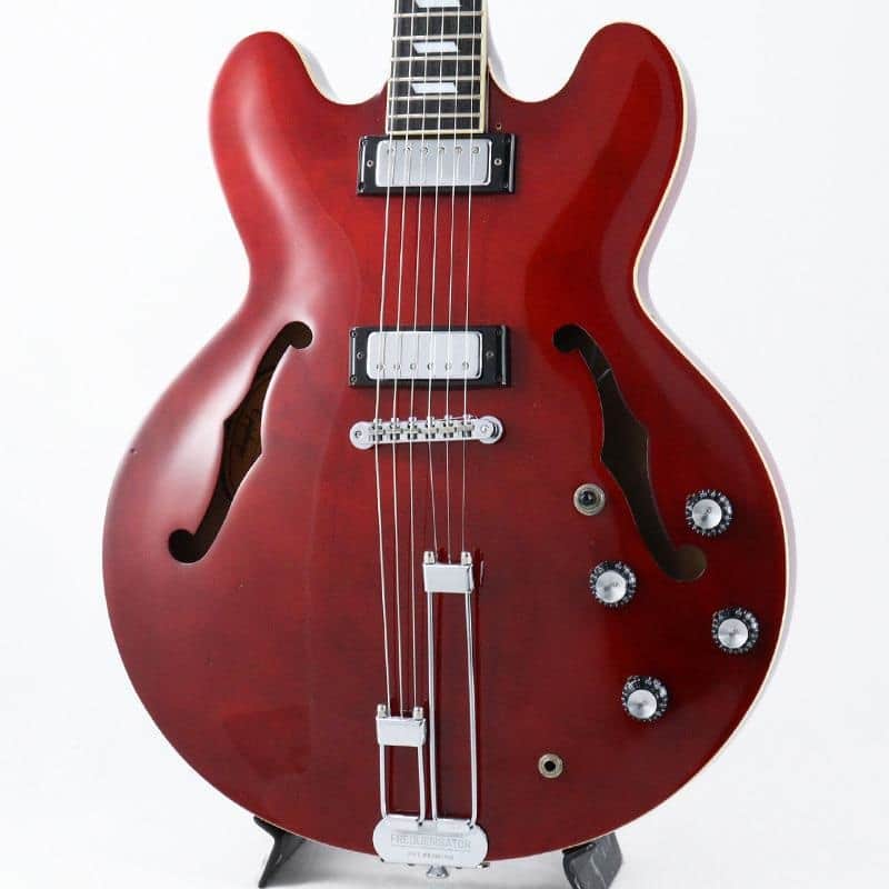 Epiphone USED ​​Epiphone Riviera (Cherry Red) [SN.R04H0484] image 1