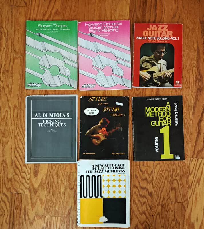 Superchops Jazz Guitar Technique by Howard Roberts and Various Guitar Books 1970's image 1