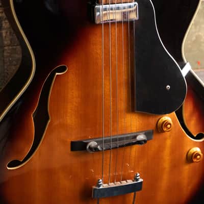 Washburn HB-15C Hollow body - tobacco sunburst image 3