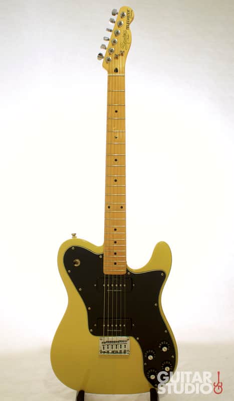 Squier Telecaster Custom P-90 TV Yellow | Reverb