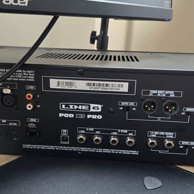 Line 6 POD x3 Pro Rackmount Multi-Effect and Amp Modeler 2008 - 2015 - Black / Red image 2