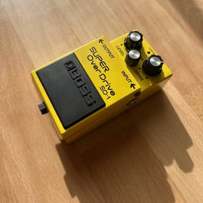 Boss SD-1 Super OverDrive (Silver Label) 1997 - Present - Yellow image 2