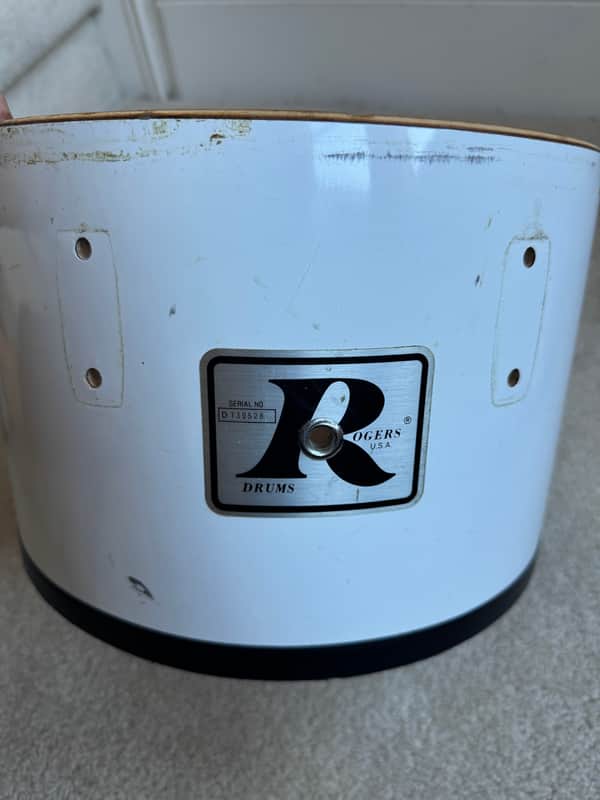 Rogers Vintage Tom Drum - Shell Only - 12” x 8” 70s - Wood image 1