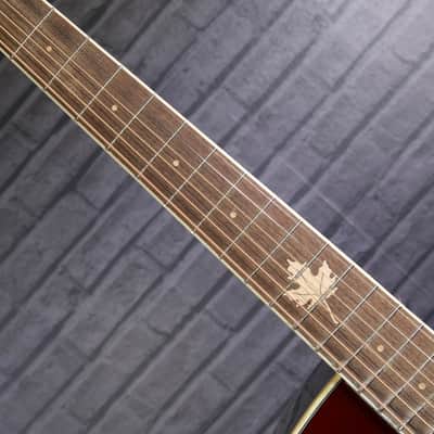 Tagima Canada Series Montreal EQ Acoustic Guitar (Cherryburst) image 4