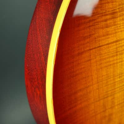 Used 2000 Epiphone Les Paul MIK w/EMGs Cherry Sunburst w/case TSU25190 image 7