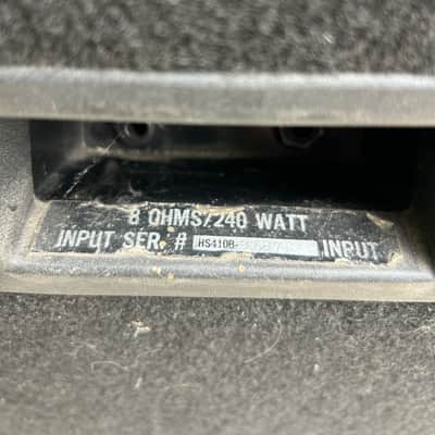 Hartke XL Series 410 Bass Module mid-90s to 2000s - Black carpet image 4