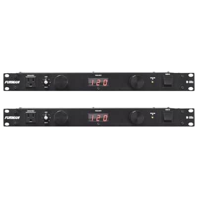 Furman M-8DX 15A 8 Outlet Power Conditioner Surge Protector w Digital Meter 2-Pack image 1
