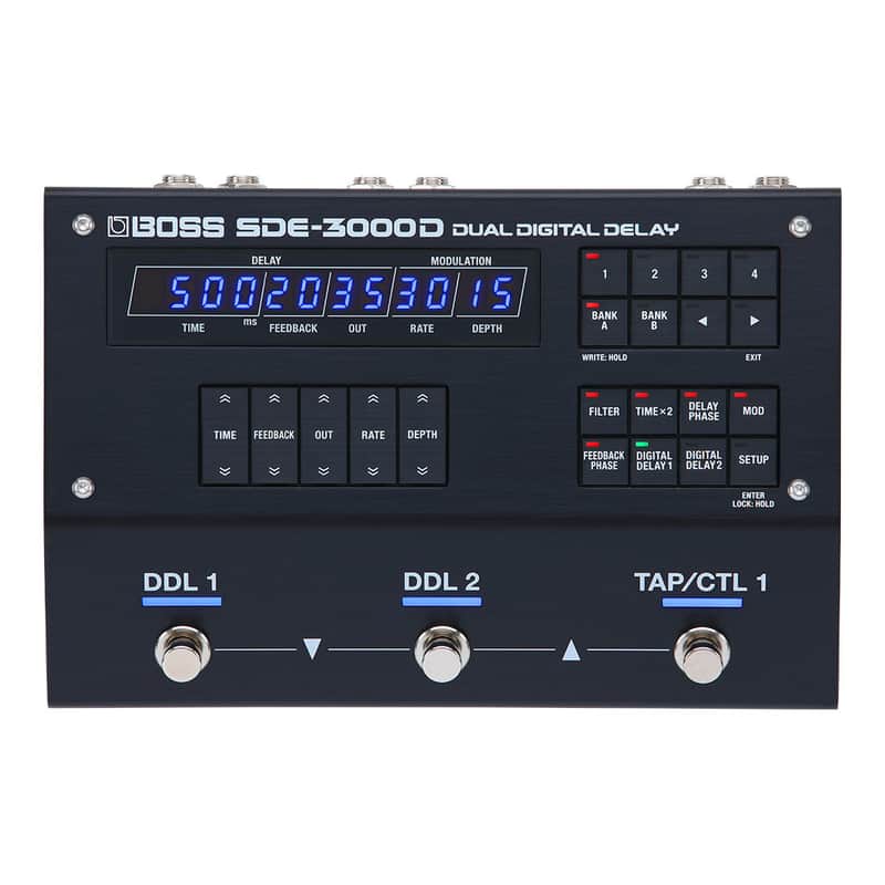 Boss SDE-3000D Dual Digital Delay Pedal image 1