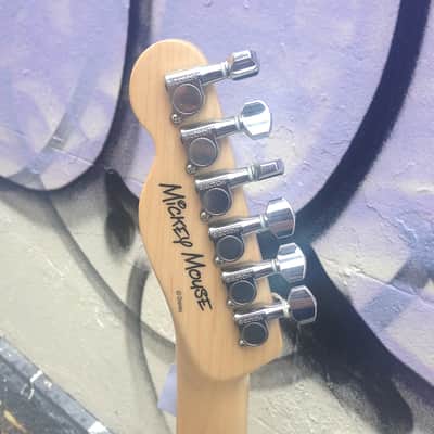 2007-2010 Fender M.I.J Mickey Mouse Telecaster Black image 5