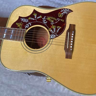 NEW ! Gibson Hummingbird Original - Antique Natural 4.7 lbs - Acoustic Electric - Authorized Dealer - G07083 image 9