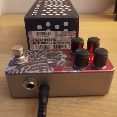 One Control Strawberry Red Overdrive RC Japonism Edition OC-SRODRCn 2024 - Custom Screen printed image 11