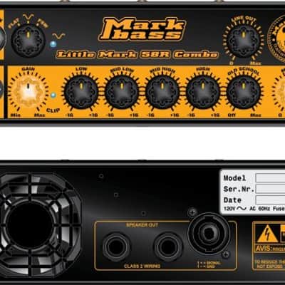 Markbass MB58R-CMD121P 300w 1x12" Combo, Markbass classic ceramic Speaker/Piezo Tweeter image 2