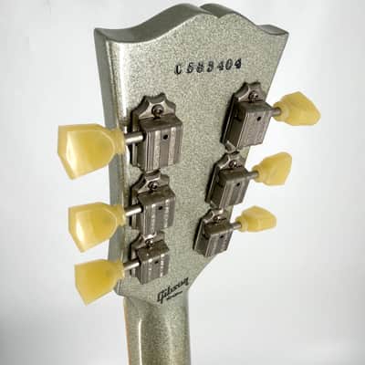 2008 Gibson Custom Shop Les Paul Standard – Silver Sparkle image 13