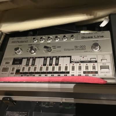 Roland TB-303 Bassline Synthesizer Module 1981 - 1984 - Silver