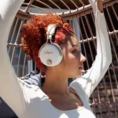 Zildjian ALCHEM-E Perfect Tune Wireless Over-Ear Headphones with 2 Levels Active Noise Cancellation, Bluetooth 5.3, and Customizable EQ Settings (Sandstorm) image 7