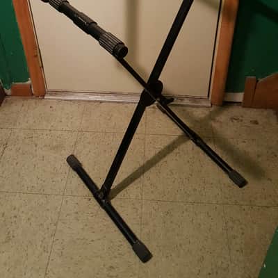 Used Quik-Lok Two Tier Keyboard Stand, Good Sturdy X-style Stand For 2 Instruments! image 4