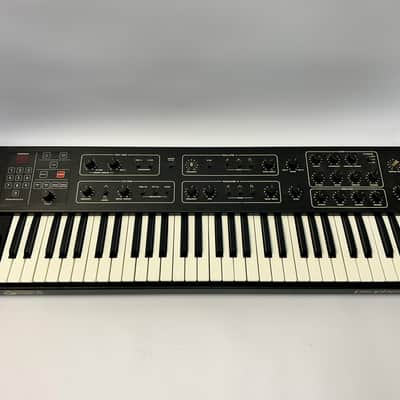 AS-IS* Sequential Prophet 600 61-Key 6-Voice Polyphonic Synthesizer 1982 - 1985 - Black with Wood Sides PROJECT image 1