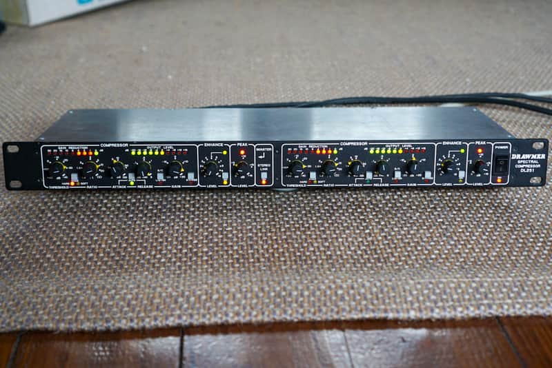 Drawmer DL251 2-Channel Spectral Compressor 2010s - Black image 1