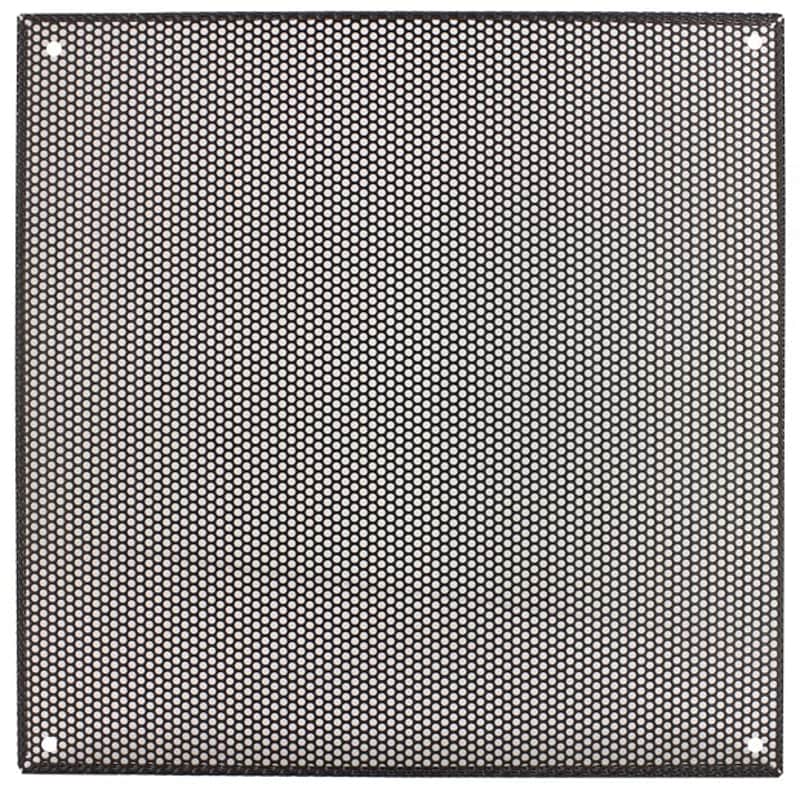 Steel mesh, black powder coated Pro audio cabinet grill US Made image 1