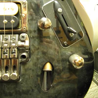 Ibanez S Series 2010 Black/ Grey Green Top image 4