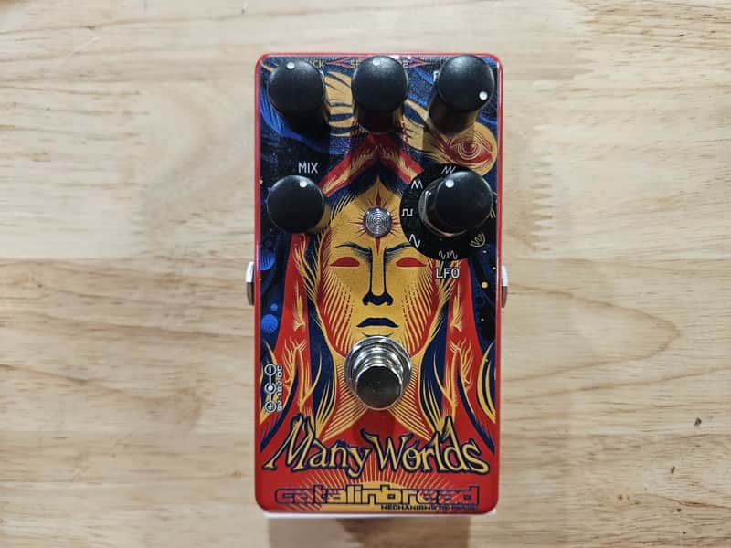 Catalinbread Many Worlds Phaser 2022 - Present - Red Graphic image 1