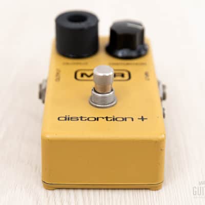 1981 MXR Distortion Plus + Block Logo Vintage Distortion Guitar Effects Pedal w/ Box, Manual image 3