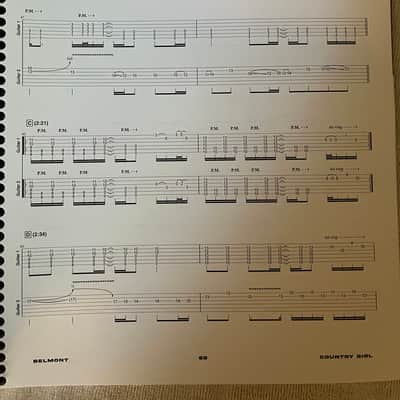 Belmont - Aftermath - Guitar tab / Tablature Book image 5
