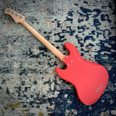 Lakland Classic Series 44-60, USA-Made Passive J Bass Guitar, Fiesta Red, Rosewood, with Gig Bag image 2