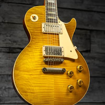 Gibson Custom Murphy Lab 1959 Les Paul Standard Reissue Heavy Aged - Green Lemon Fade image 2