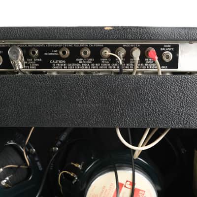 Fender Pro Reverb 2x12 Silverface Owned by Frank Iero image 9
